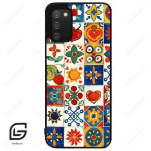 قاب گوشی سامسونگ ای 02 اس (Galaxy A02S ) طرح کاشی کد 2594