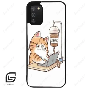 قاب گوشی سامسونگ ای 02 اس (Galaxy A02S ) طرح گربه کد 2617