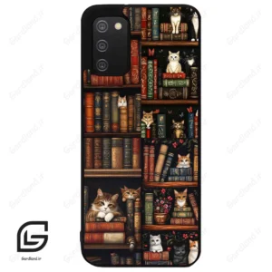قاب گوشی سامسونگ ای 02 اس (Galaxy A02S ) طرح کتابخانه کد 2675