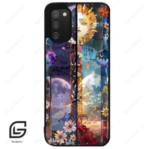 قاب گوشی سامسونگ ای 02 اس (Galaxy A02S ) طرح ماه کد 2695