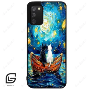 قاب گوشی سامسونگ ای 02 اس (Galaxy A02S ) طرح گربه کد 2727