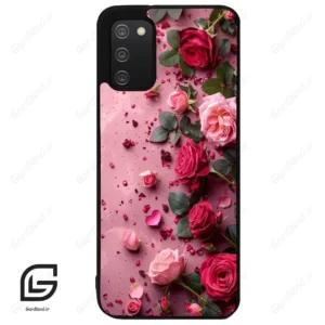 قاب گوشی سامسونگ ای 02 اس (Galaxy A02S ) طرح رز کد 2744