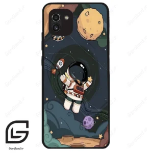 قاب گوشی سامسونگ ای 03 (Galaxy A03 ) طرح فضانورد کد 2001
