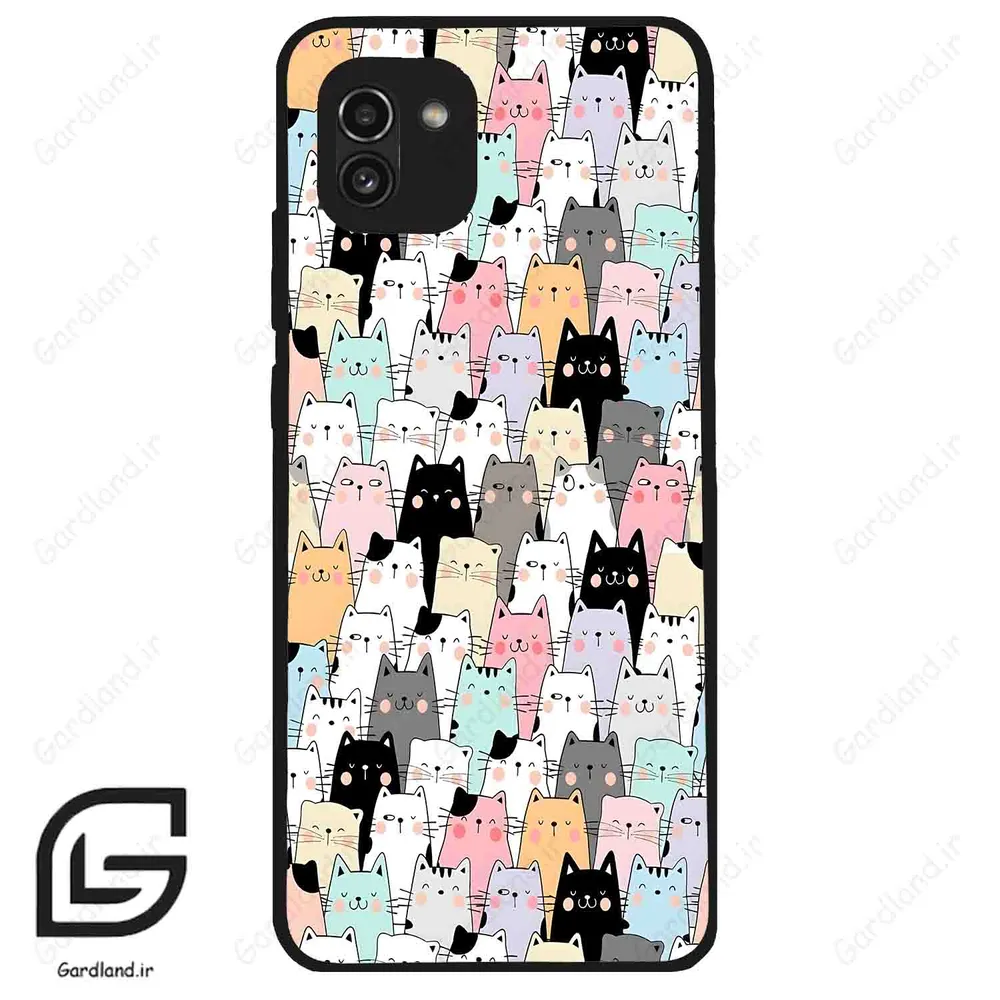 قاب گوشی سامسونگ ای 03 (Galaxy A03 ) طرح گربه کد 2019