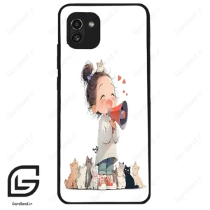 قاب گوشی سامسونگ ای 03 (Galaxy A03 ) طرح دخترانه کد 2027