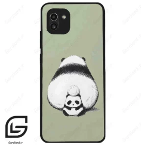 قاب گوشی سامسونگ ای 03 (Galaxy A03 ) طرح پاندا کد 2064