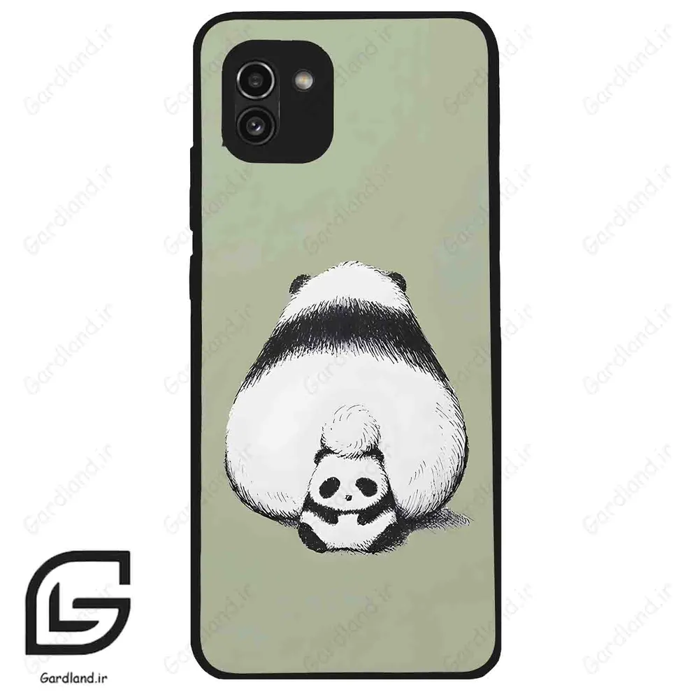 قاب گوشی سامسونگ ای 03 (Galaxy A03 ) طرح پاندا کد 2064