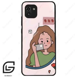 قاب گوشی سامسونگ ای 03 (Galaxy A03 ) طرح دخترانه کد 2141