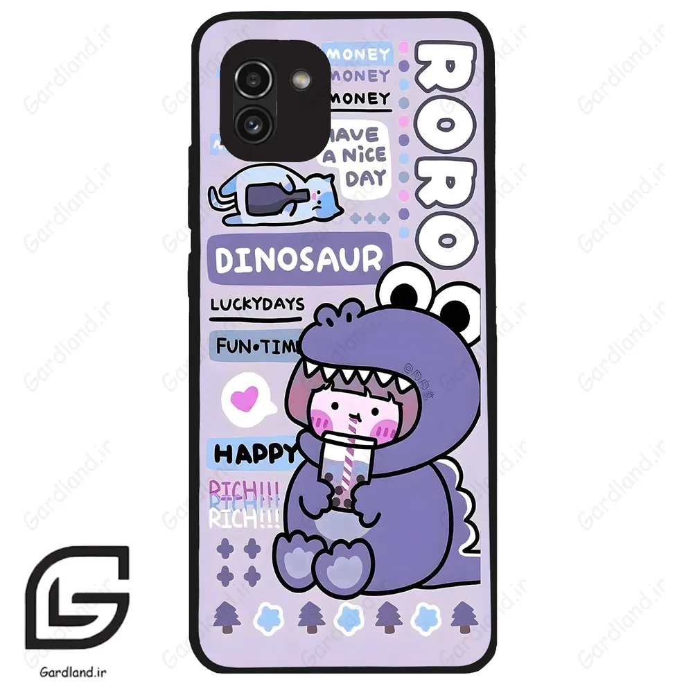 قاب گوشی سامسونگ ای 03 (Galaxy A03 ) طرح دایناسور کد 2155