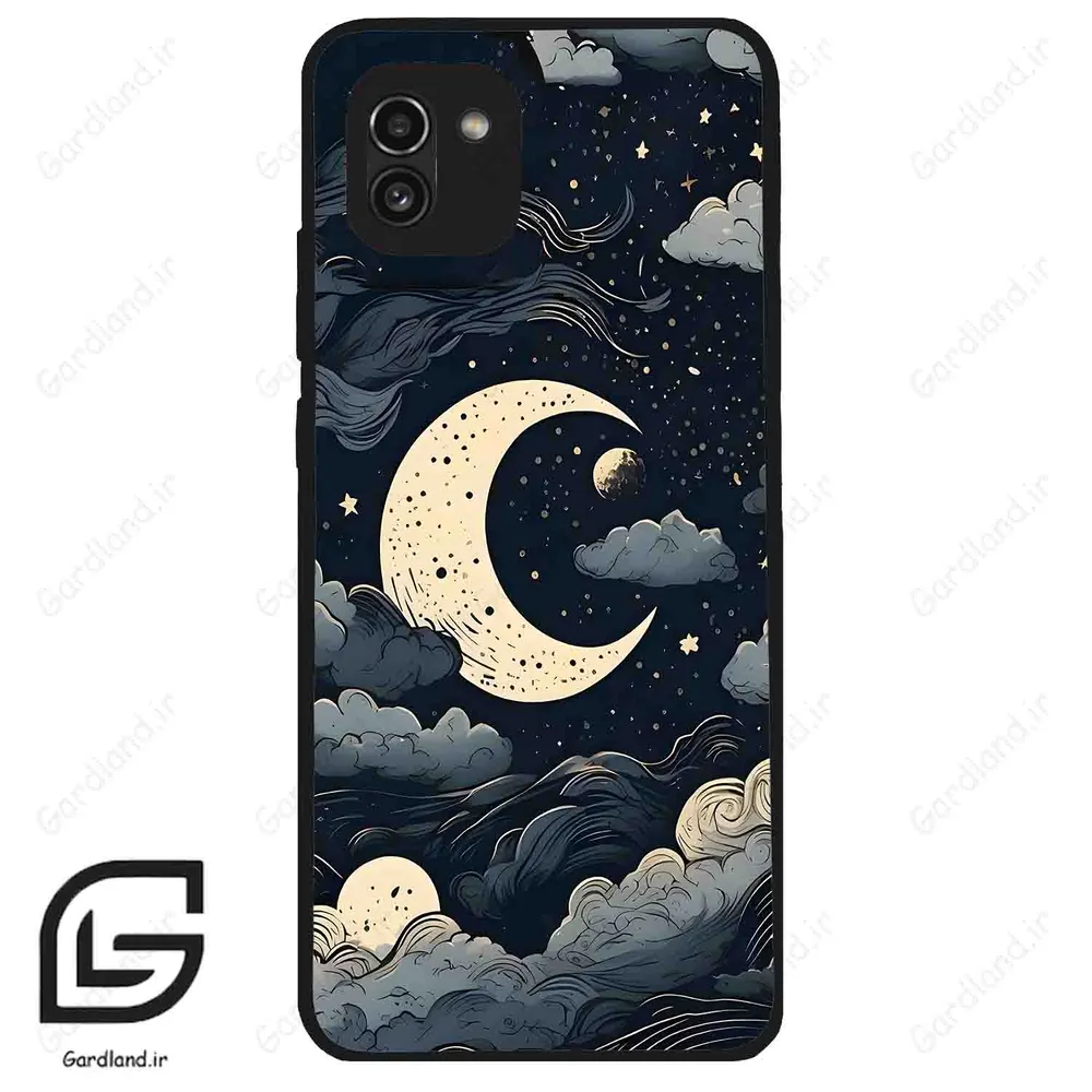 قاب گوشی سامسونگ ای 03 (Galaxy A03 ) طرح ماه کد 2173