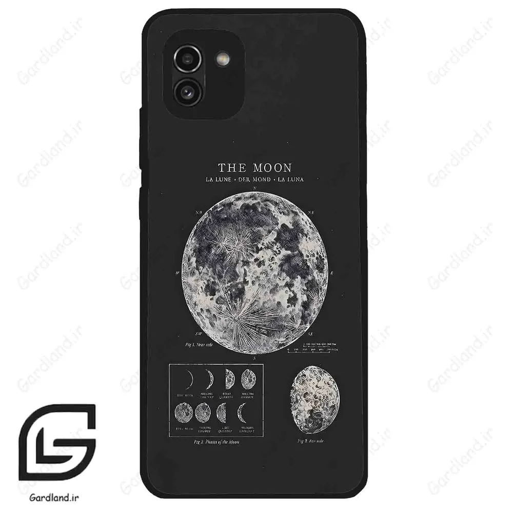قاب گوشی سامسونگ ای 03 (Galaxy A03 ) طرح ماه کد 2175