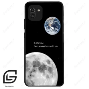 قاب گوشی سامسونگ ای 03 (Galaxy A03 ) طرح ماه کد 2190