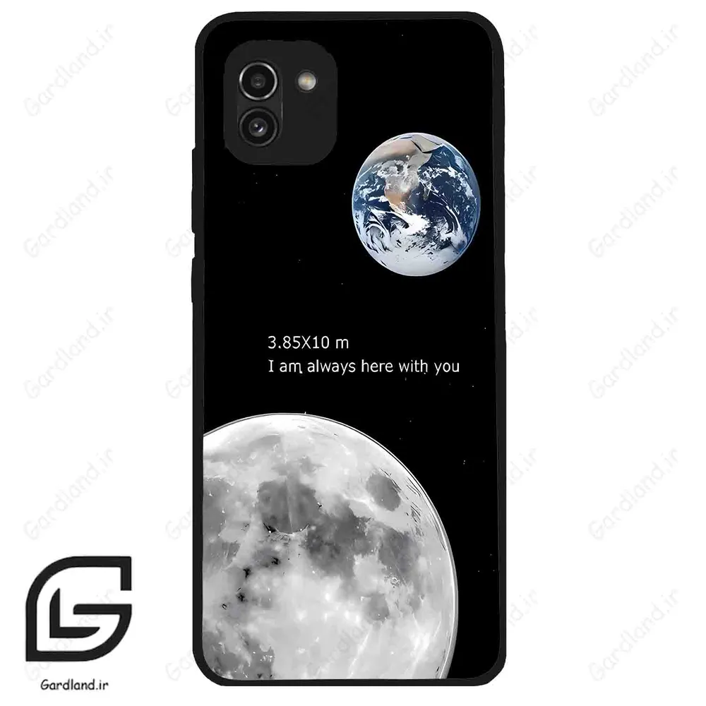 قاب گوشی سامسونگ ای 03 (Galaxy A03 ) طرح ماه کد 2190