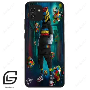 قاب گوشی سامسونگ ای 03 (Galaxy A03 ) طرح مکعب کد 2229