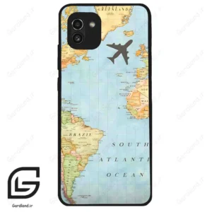 قاب گوشی سامسونگ ای 03 (Galaxy A03 ) طرح نقشه کد 2243