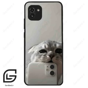 قاب گوشی سامسونگ ای 03 (Galaxy A03 ) طرح گربه کد 2246