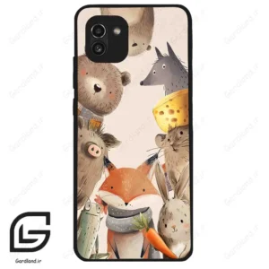 قاب گوشی سامسونگ ای 03 (Galaxy A03 ) طرح حیوانات کد 2338