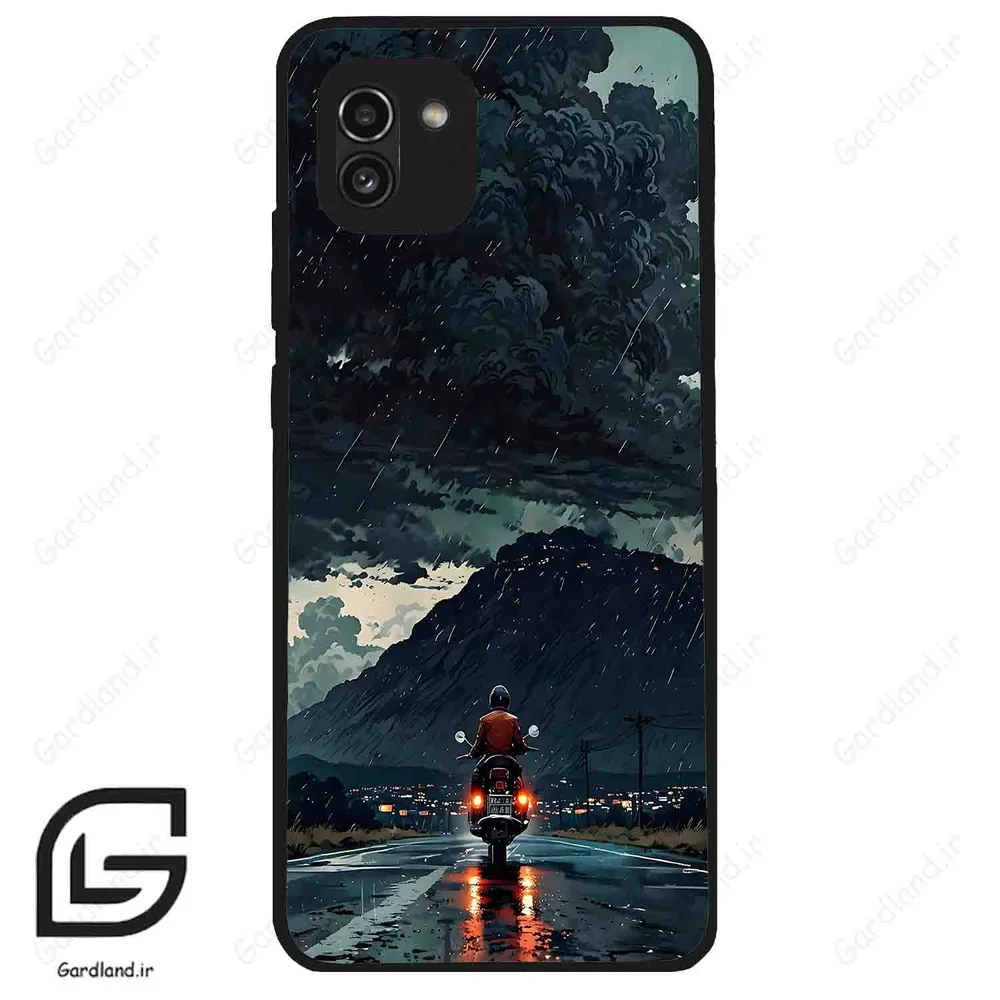 قاب گوشی سامسونگ ای 03 (Galaxy A03 ) طرح موتورسوار کد 2342
