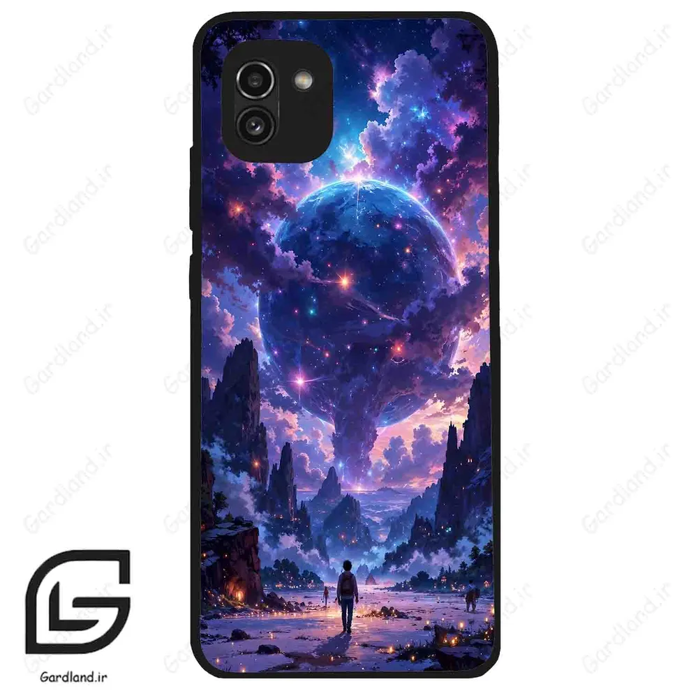 قاب گوشی سامسونگ ای 03 (Galaxy A03 ) طرح ماه کد 2343