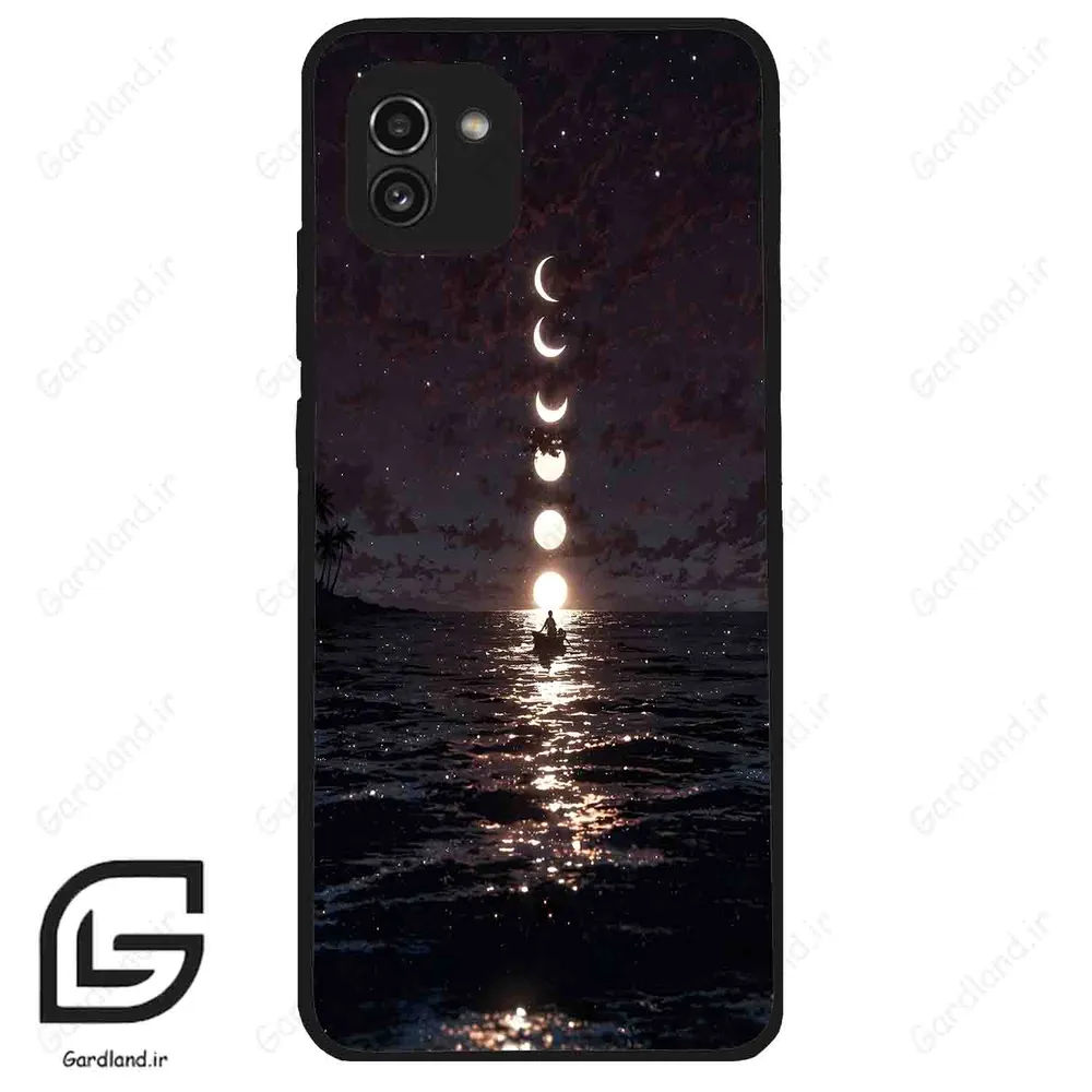 قاب گوشی سامسونگ ای 03 (Galaxy A03 ) طرح ماه کد 2353