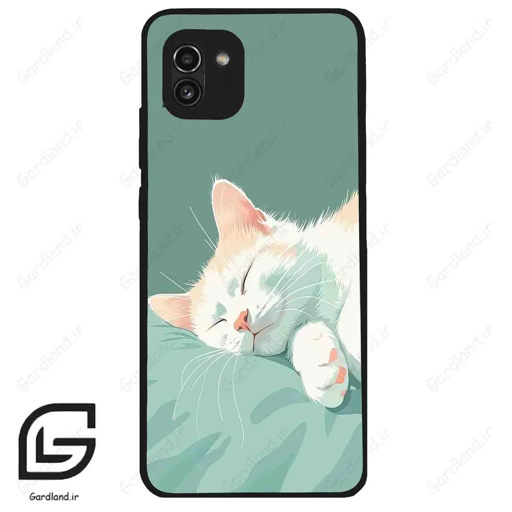 قاب گوشی سامسونگ ای 03 (Galaxy A03 ) طرح گربه کد 2403