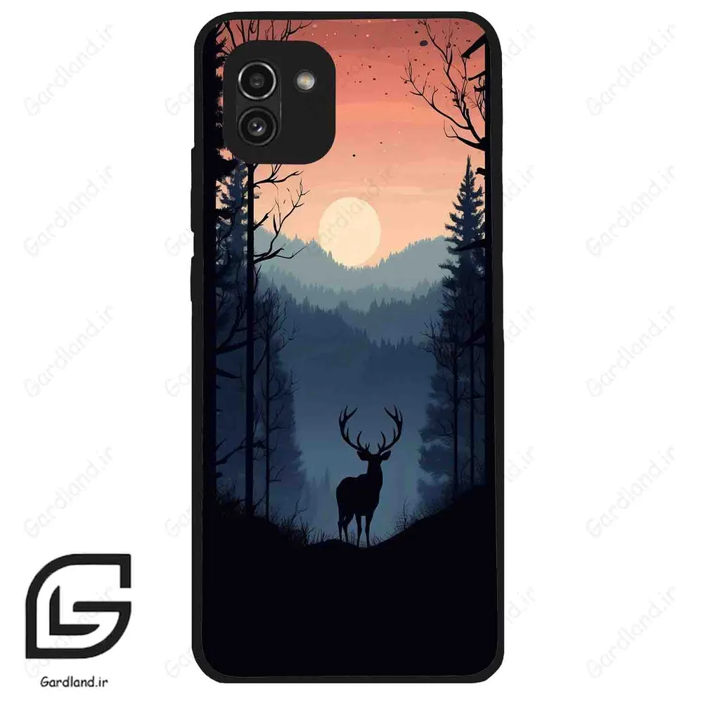 قاب گوشی سامسونگ ای 03 (Galaxy A03 ) طرح گوزن کد 2406
