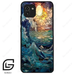 قاب گوشی سامسونگ ای 03 (Galaxy A03 ) طرح موج کد 2413