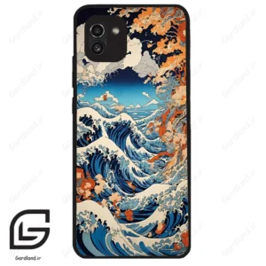 قاب گوشی سامسونگ ای 03 (Galaxy A03 ) طرح موج کد 2418