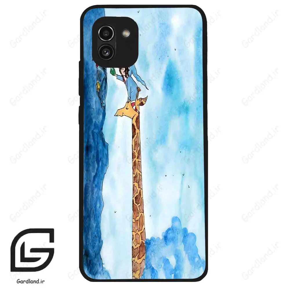 قاب گوشی سامسونگ ای 03 (Galaxy A03 ) طرح زرافه کد 2456