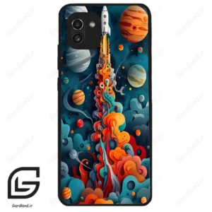 قاب گوشی سامسونگ ای 03 (Galaxy A03 ) طرح موشک کد 2470