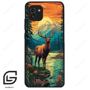 قاب گوشی سامسونگ ای 03 (Galaxy A03 ) طرح گوزن کد 2471