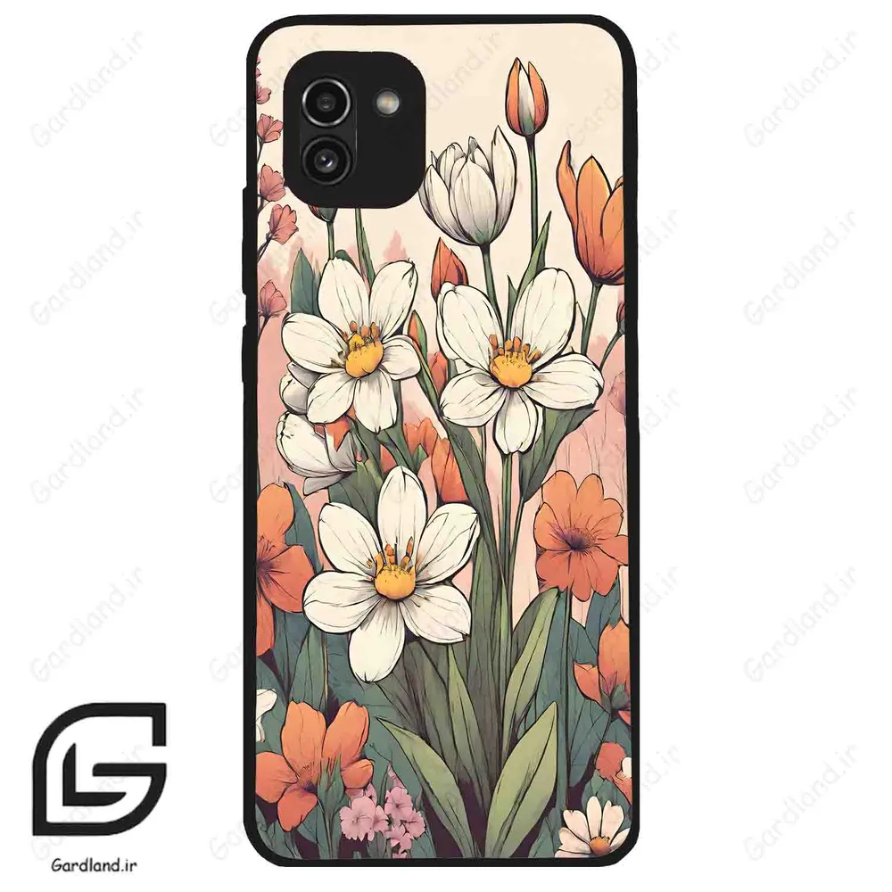 قاب گوشی سامسونگ ای 03 (Galaxy A03 ) طرح گل کد 2475