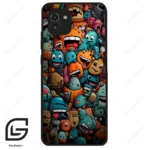 قاب گوشی سامسونگ ای 03 (Galaxy A03 ) طرح استیکر کد 2478