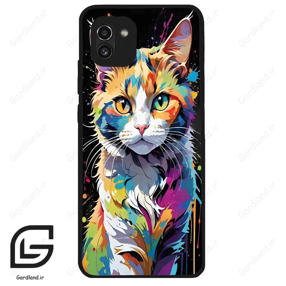 قاب گوشی سامسونگ ای 03 (Galaxy A03 ) طرح گربه کد 2483