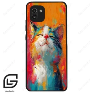 قاب گوشی سامسونگ ای 03 (Galaxy A03 ) طرح گربه کد 2489