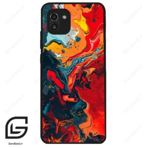قاب گوشی سامسونگ ای 03 (Galaxy A03 ) طرح ابرنگی کد 2490