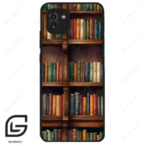قاب گوشی سامسونگ ای 03 (Galaxy A03 ) طرح کتابخانه کد 2527