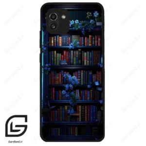 قاب گوشی سامسونگ ای 03 (Galaxy A03 ) طرح کتابخانه کد 2528