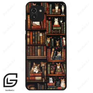 قاب گوشی سامسونگ ای 03 (Galaxy A03 ) طرح کتابخانه کد 2532