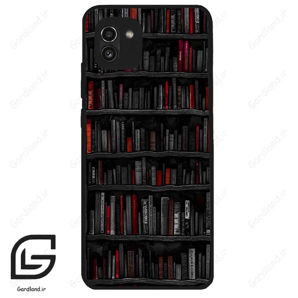 قاب گوشی سامسونگ ای 03 (Galaxy A03 ) طرح کتابخانه کد 2540