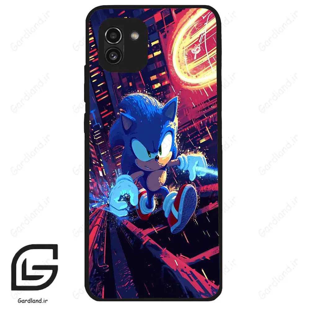 قاب گوشی سامسونگ ای 03 (Galaxy A03 ) طرح سونیک کد 2555
