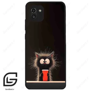 قاب گوشی سامسونگ ای 03 (Galaxy A03 ) طرح گربه کد 2580
