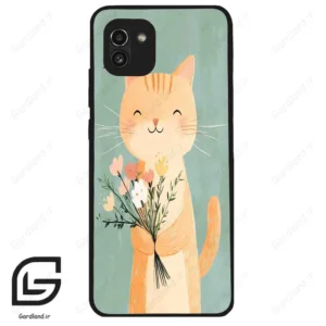 قاب گوشی سامسونگ ای 03 (Galaxy A03 ) طرح گربه کد 2619