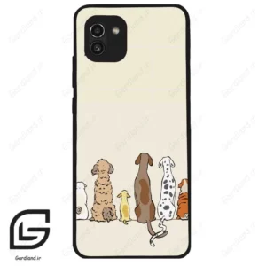قاب گوشی سامسونگ ای 03 (Galaxy A03 ) طرح سگ کد 2630