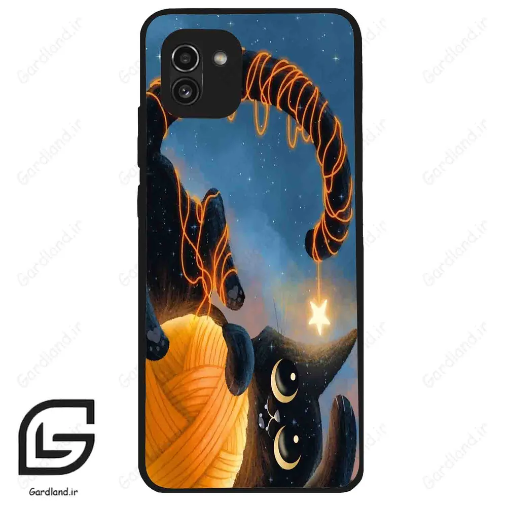قاب گوشی سامسونگ ای 03 (Galaxy A03 ) طرح گربه کد 2654
