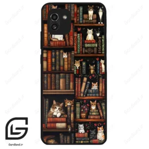 قاب گوشی سامسونگ ای 03 (Galaxy A03 ) طرح کتابخانه کد 2675
