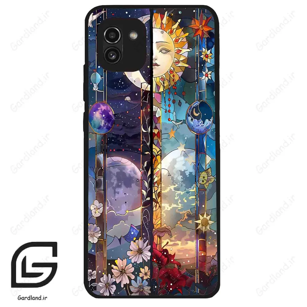 قاب گوشی سامسونگ ای 03 (Galaxy A03 ) طرح ماه کد 2695