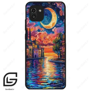قاب گوشی سامسونگ ای 03 (Galaxy A03 ) طرح ماه کد 2699