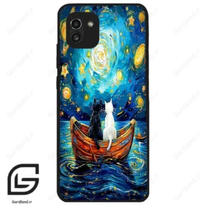 قاب گوشی سامسونگ ای 03 (Galaxy A03 ) طرح گربه کد 2727
