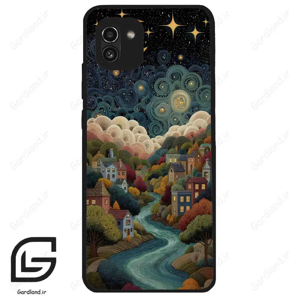 قاب گوشی سامسونگ ای 03 (Galaxy A03 ) طرح دهکده کد 2736